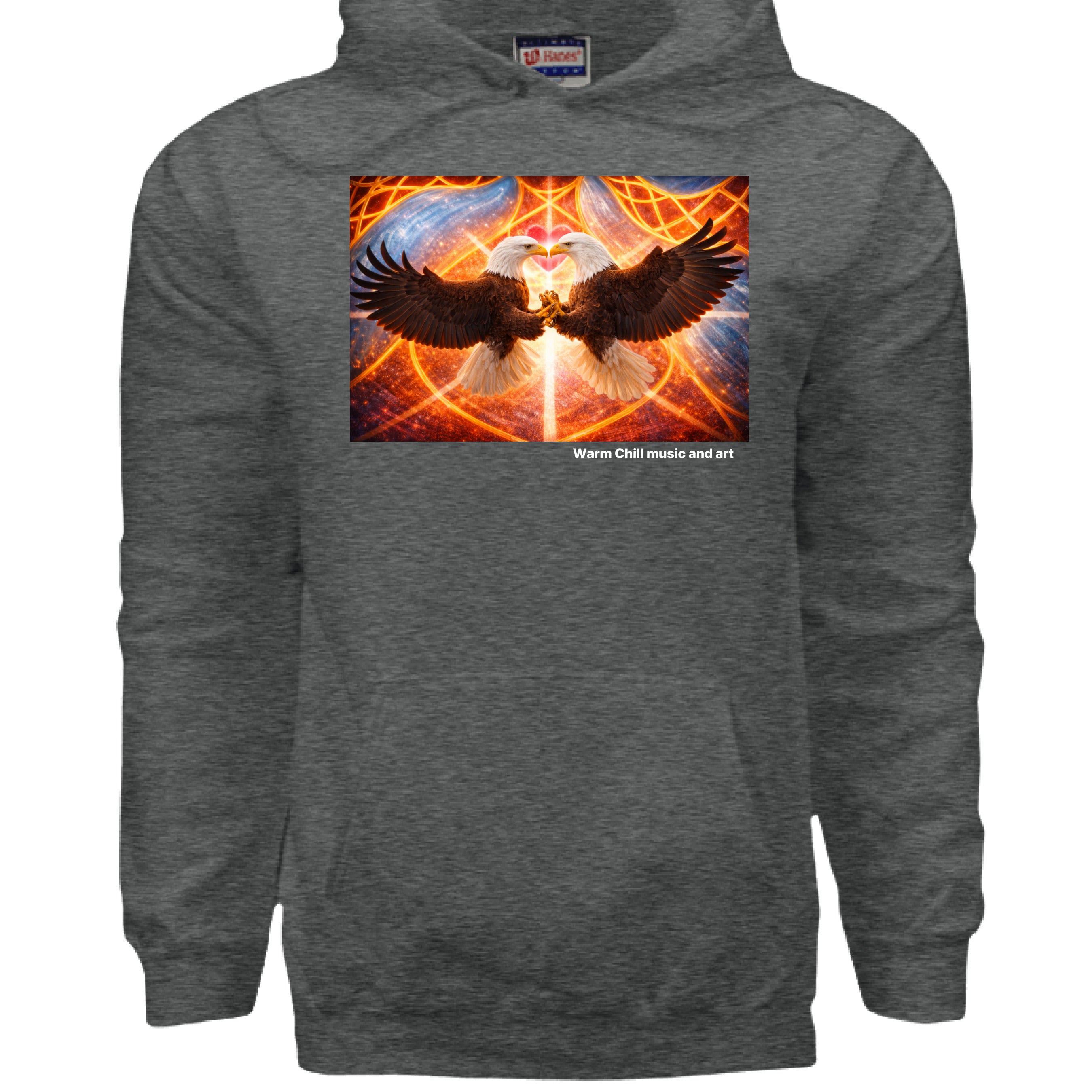 CHARCOAL HEATHER - FRONT